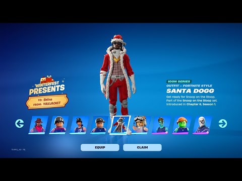 COMO CONSEGUIR GRATIS LA SKIN DE SNOOP DOGG DE NAVIDAD EN FORTNITE 🎁🎅