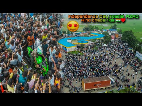 INDEPENDENCE Day Special Ride In Azad Hind Dhaba🇮🇳❤️ #bikerboydipu #motovlog #biker