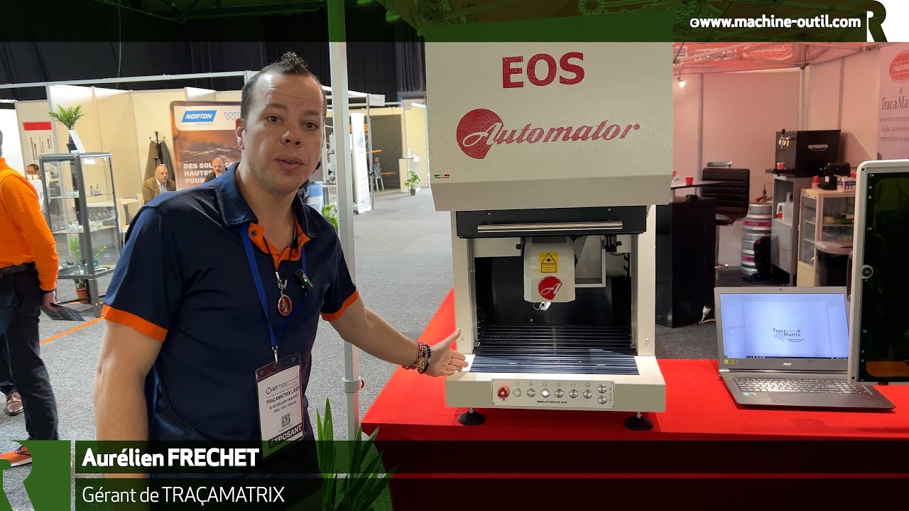 Machine de marquage laser d'établi avec sources laser fibre, UV et vert