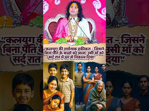 कलयुगी बेटा-बहु – जिस माँ ने बिना पति के बच्चों को पाला, उसी माँ को घर से निकाल दिया 😭 #ytshorts