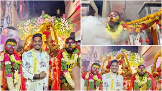 Chilkanagar Badri Nani Yadav Palarambandi Procession 2025 | Powerful Potharaju Entry🔥🔥 #bonalu2025