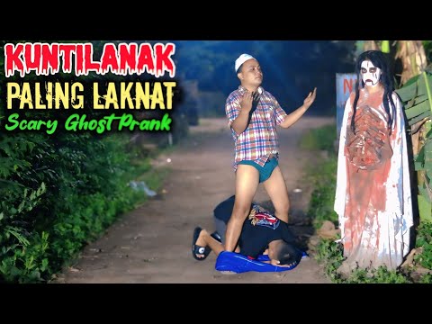 Kuntilanak Paling Laknat || Edisi Prank Terlucu Bikin Ngakak 🤣🤣 || Scary Ghost Prank