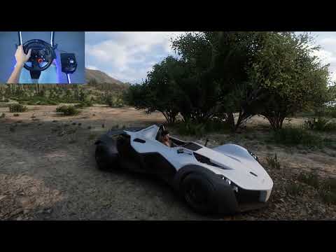 BAC Mono - Forza Horizon 5 Logitech G29 Steering Wheel Gameplay