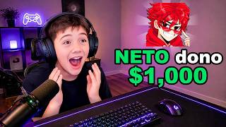 DONÉ a STREAMERS por RETOS EXTREMOS en Rivals...