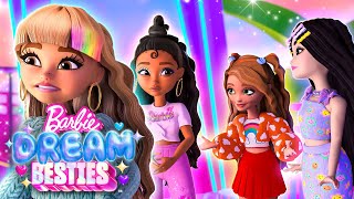 Uh Oh! Some Friendly Competition! | Barbie Dream Besties | Clip