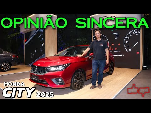 NOVO Honda City 2025: MELHOR, mais equipado, VALE a PENA? Preço mais baixo? Novo Motor? O que mudou?