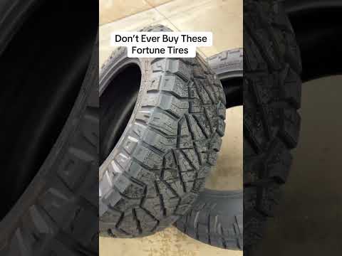 Donโt ever buy these tires