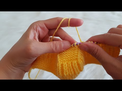 Selanik Bebek Patik Modelleri - Selanik Bere Atkı Modeli Devamı