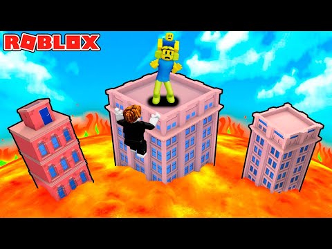 EL PRIMO TOCINO Y JEHX SOBREVIVEN AL PISO ES LAVA EN ROBLOX | JehxTp