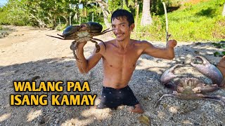 "PARTIDA" Walang paa,Isa lang ang kamay pero magaling manghuli ng Dambuhalang alimango