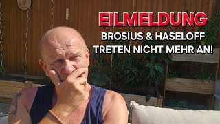 DER DOPPELWUMMS IST DA, BROSIUS UND HASELOFF ZIEHEN SICH ZURÜCK!
