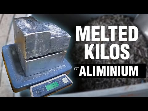 I Melted KILOS of Aluminum