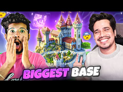 My Minecraft Friend Have BIGGEST BASE in Mcfleet😱| Making Of TSG Base [ Day 2 ] - Jash Dhoka