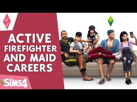 ACTIVE FIREFIGHTER & MAID CAREERS, JOB INTERVIEWS, GENIES, AUTOSAVE | Sims 4 Discussion