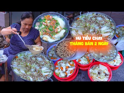 HỦ TIẾU CHAY 1 tháng bán đúng 2 ngày, núp trong hẻm khách vẫn đông như thường - Vi Na TV