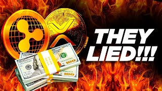 XRP: THESE WERE ALL LIES ABOUT RIPPLE XRP! 🚨