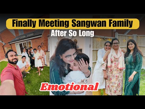 Meeting @thesangwanfamilyvlogs  Again After So Long In Our New House | Two Desi Families In UK
