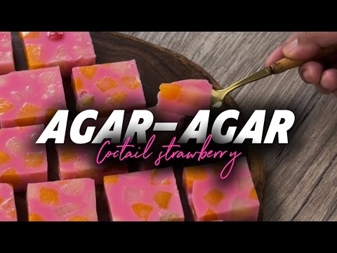 Agar - Agar Cocktail Strawberry