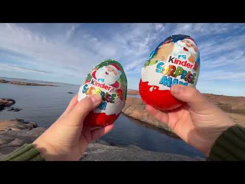 Kinder surprise chocolate eggs Christmas 2024