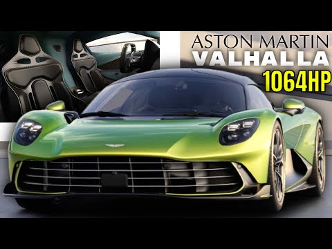 2026 Aston Martin Valhalla is a 1064 Horsepower Plug In Hybrid Supercar