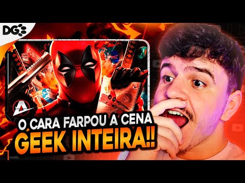 (OLHA ESSE CARA MANO!!! KKKKK)  Deadpool (Finge que é Jujutsu) | Ado ado ado | AniRap | REACT