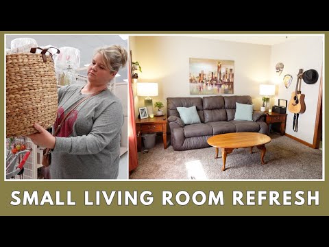 Small living room refresh & shopping for home decor