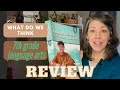 Language Arts Program Overview