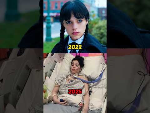 Wednesday π Before and After 2025 #wednesday #beforeandafter #jennaortega