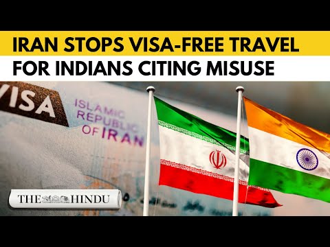 YouTube video thumbnail: Iran to Suspend Visa-Free Entry for Indians From November 22