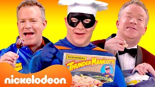 Hank Thunderman LOVES Food for 10 Minutes Straight!! | Nickelodeon
