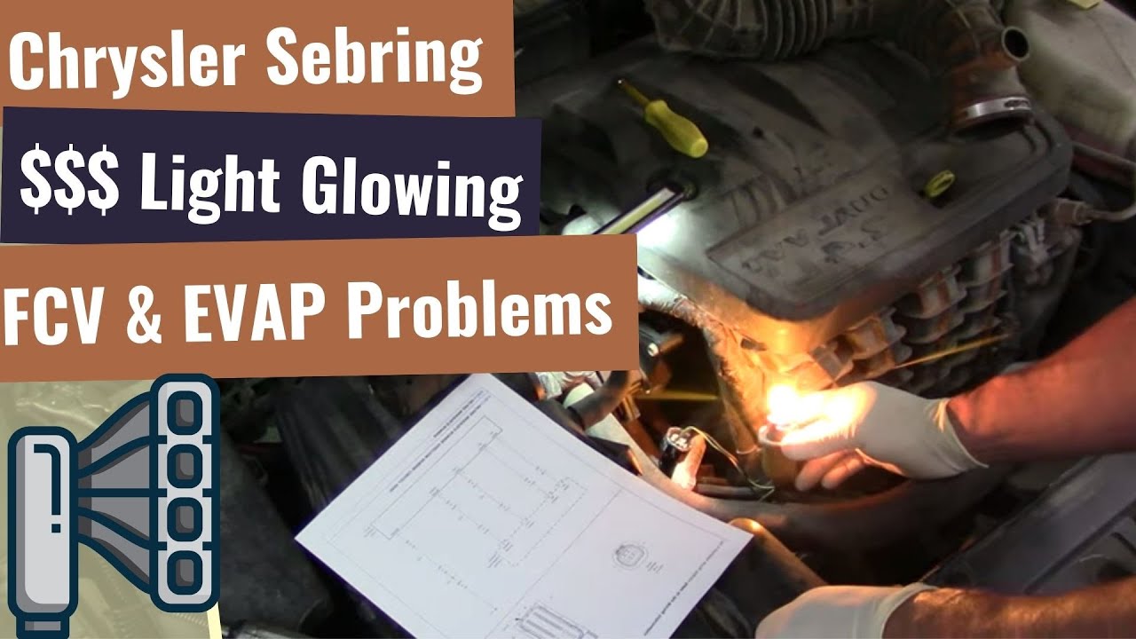 Chrysler Sebring: EVAP Codes & Intake Flow Valve Problem