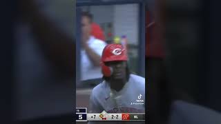 Elly De La Cruz steals 2nd, 3rd, and home. Full sequence! #mlb #cincinnatireds #ellydelacruz