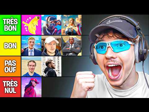 Les YOUTUBERS FORTNITE que je peux BATTRE en 1VS1 ... 🤔