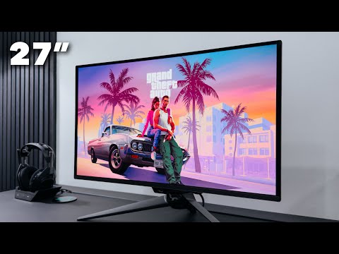 NEW 27” 4K OLED Gaming Monitor (ROG PG27UCDM) Unboxing + Review