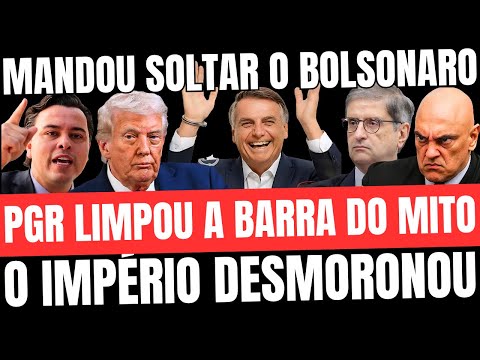 URGENTE ! PARA TUDO BRASIL ! SOLTURA DE BOLSONARO ACABA DE SER RECOMENDADA ! CADÊ O ROJÃO ?