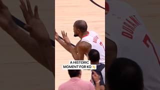 When KD passed Michael Jordan on the All-time scoring list 🔥