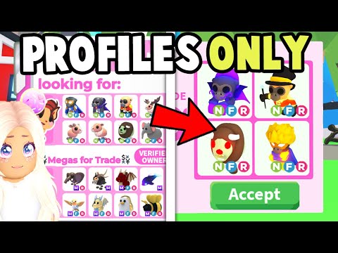 Getting EVERY NEON in Adopt Me Using PROFILES (AGAIN)