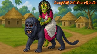 మంత్రగత్తె మరియు రాక్షసుడు | Mantragatte Mariyu Raksasudu | Telugu Kathalu | Telugu Stories | Deyyam