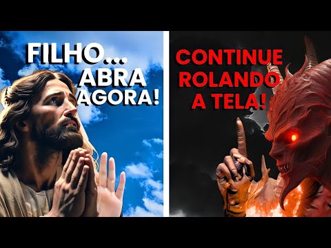 😯DEUS DIZ: FILHO, NAO ESCUTE ELE! ESCUTE A MIM! Não Ignore DEUS! Mensagem de Deus Hoje