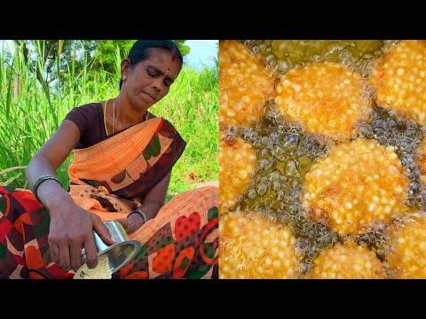 Javarisi Vadai Recipes l Village Style Vada Recipe #vivia lagemomrecipes ia