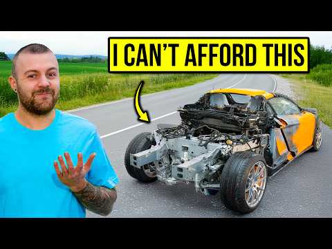 REBUILDING MY WRECKED MCLAREN WITH THE CHEAPEST PARTS