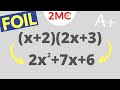 Mastering the FOIL Method for Polynomial Multiplication