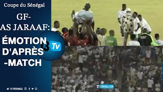 FINALE COUPE DU SÉNÉGAL: LA JOIE DES GRENATS AU COUP DE SIFFLET FINAL.  GF BAT LE JARAAF: 1-0