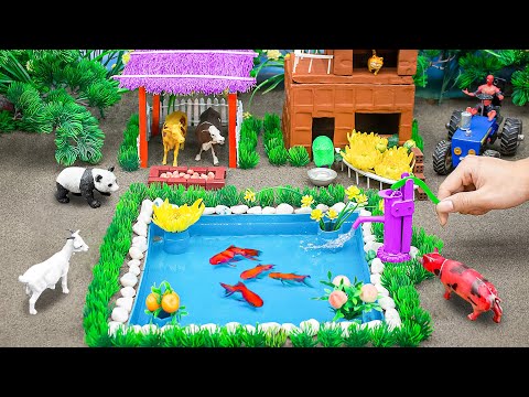 Schleich Safari Animal Nursery Playset and Fun Animals Toys For Kids