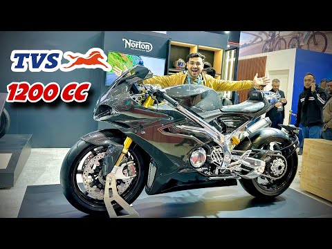 TVS 1200 CC Carbon Fiber Super Bike || Norton V4SV 🔥