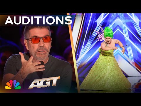 Simon Cowell Mistakes Andy Star For Shrek | AGT 2025