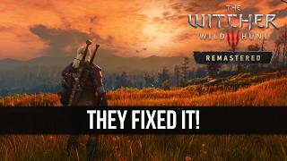 The Witcher 3 Just Got a 6GB New Update
