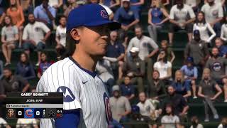 MLB 26: Game 2: Giants vs Cubs