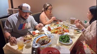 Laos LA ສະບາຍດີ 🙏 Boston lobster restaurant for dinner tonight ออกมากินข้าวเย็นซีฟู้ดบอสตันลอบสเตอร์