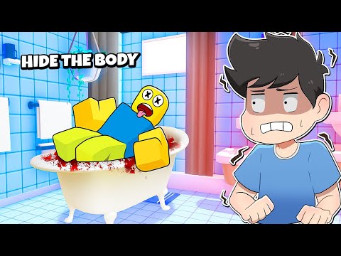 Hide The Body | ROBLOX | NAGING CRIME SCENE ANG BAHAY KO!